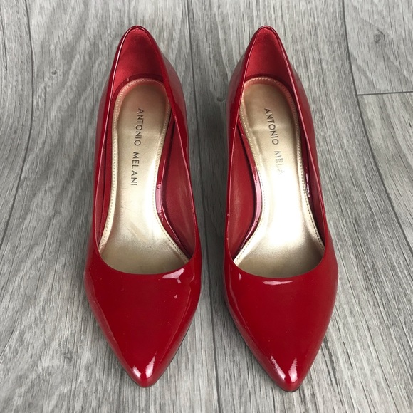 antonio melani red heels